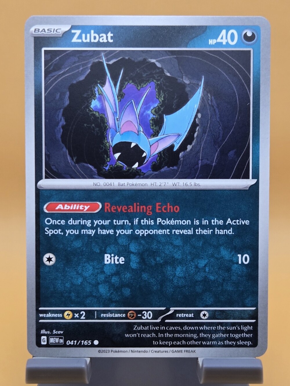 Zubat - SV: Scarlet & Violet 151 041/165